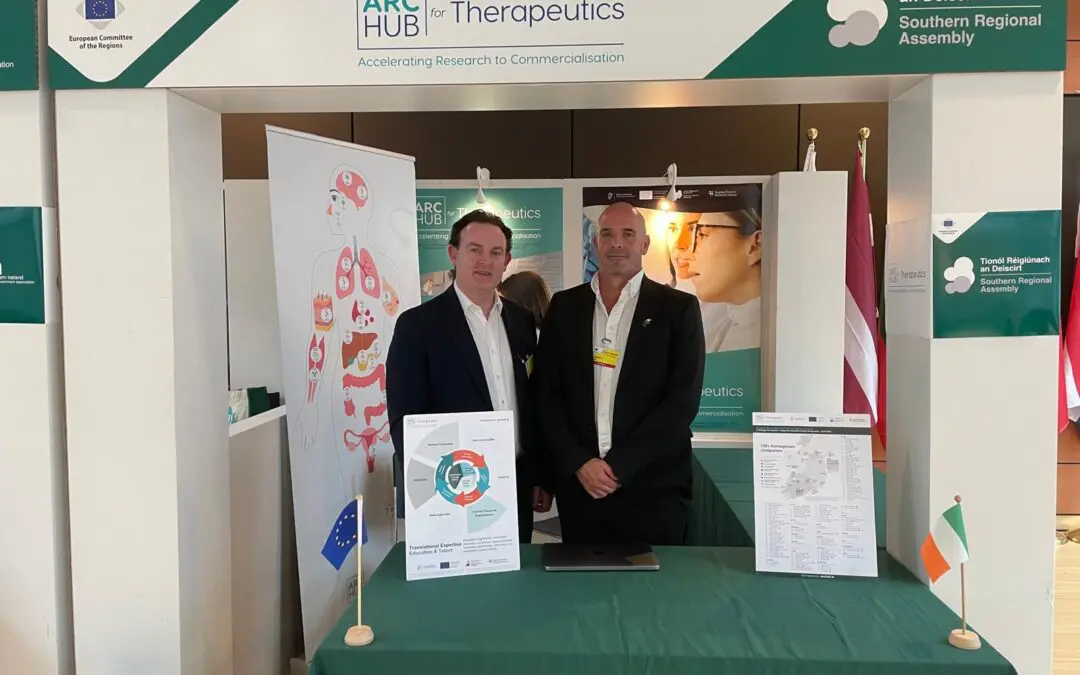 ARC Hub for Therapeutics Represents Ireland at Brussels Showcase Marking Start of Irish EU Presidency